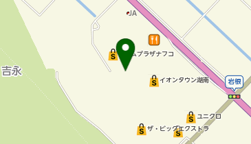 ダイソーイオンタウン湖南店の地図画像