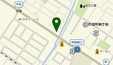 auショップ甲西の地図画像