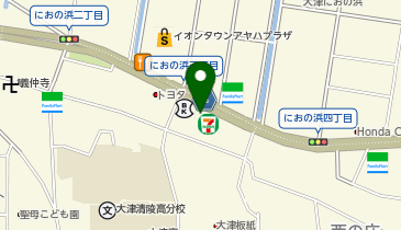 ドコモショップ大津店の地図画像