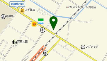auショップ河瀬の地図画像