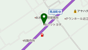 ネッツトヨタびわこ近江八幡店の地図画像