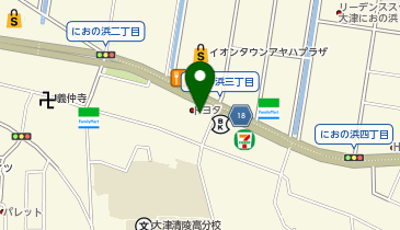 滋賀トヨタ自動車ネッツ大津店の地図画像