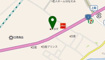 滋賀トヨタ自動車ネッツ栗東店の地図画像