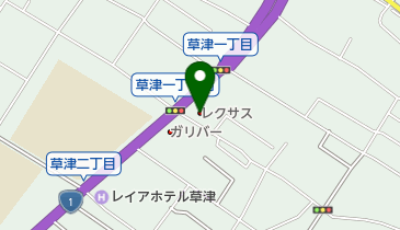 レクサス草津の地図画像