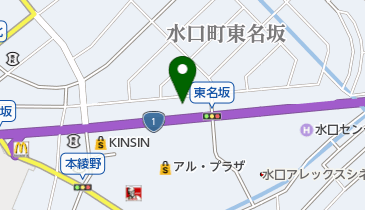 滋賀日産水口店の地図画像