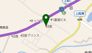 滋賀日産栗東店の地図画像