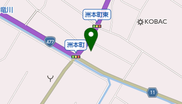 滋賀日産守山洲本店の地図画像