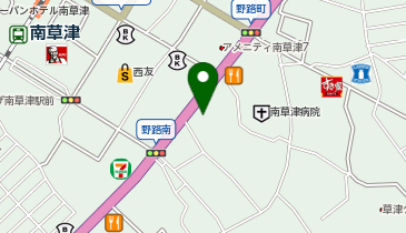 滋賀日産グラン南草津の地図画像