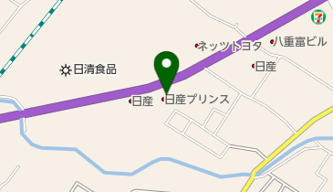 日産プリンス滋賀栗東店の地図画像