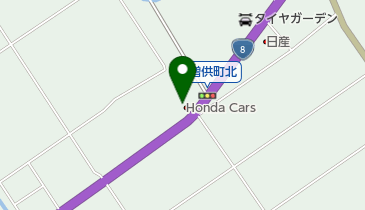 Honda Cars滋賀中央八幡中店の地図画像