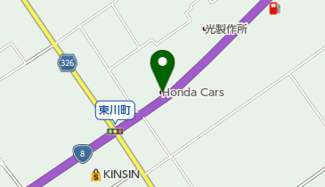 Honda Cars東近江八幡南店の地図画像