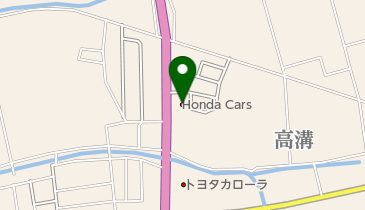 Honda Cars長浜米原店の地図画像