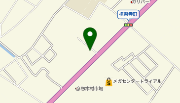 Honda Cars滋賀中央彦根河瀬店の地図画像