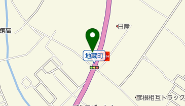 滋賀三菱自動車販売彦根店の地図画像