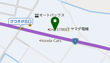 マツダオートザム水口の地図画像