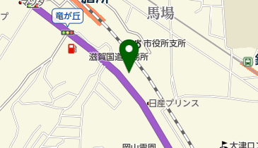 マツダオートザム大津の地図画像