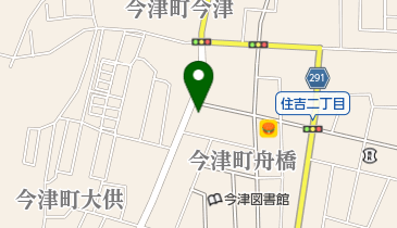 マツダオートザム今津の地図画像