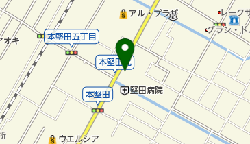 京滋マツダ堅田店の地図画像