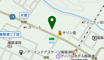 京滋マツダ南草津店の地図画像
