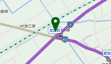 滋賀スバル自動車近江八幡店の地図画像