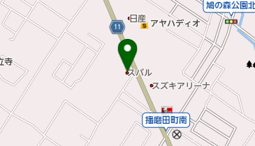 滋賀スバル自動車守山店の地図画像