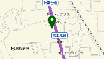 滋賀スバル自動車大津店の地図画像