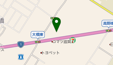 いすゞ自動車近畿栗東支店の地図画像