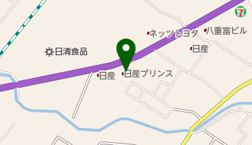 ルノー滋賀栗東の地図画像