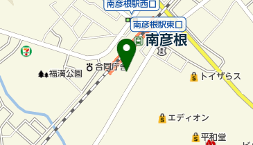 メルセデス・ベンツ彦根 サーティファイドカーセンターの地図画像