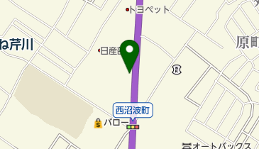 滋賀トヨタ自動車U-Car彦根SMILE PARKの地図画像