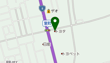 滋賀トヨタ自動車長浜店の地図画像