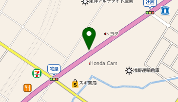 ネッツトヨタびわこ栗東マイカーセンターの地図画像