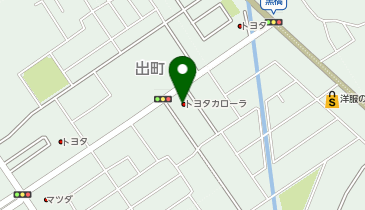 トヨタカローラ滋賀近江八幡店の地図画像