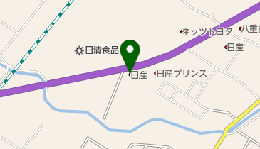 滋賀日産U-Carファクトリー栗東の地図画像