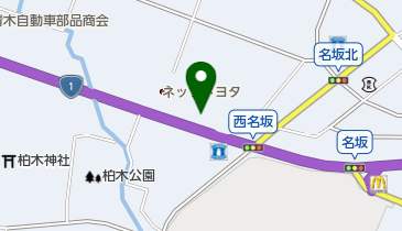 滋賀日産U-Carファクトリー水口の地図画像