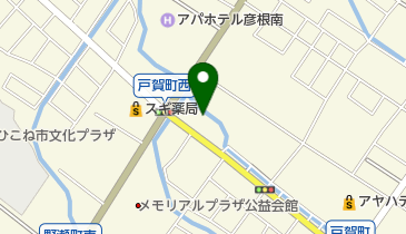 滋賀日産U-Carファクトリー彦根の地図画像