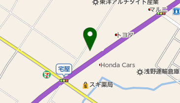 Honda Cars滋賀東U-Select栗東の地図画像