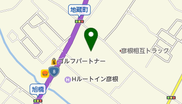 滋賀ダイハツ販売U-Carハッピー彦根店の地図画像