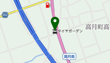タイヤガーデン共立の地図画像