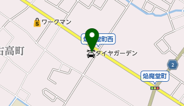 タイヤガーデン守山の地図画像