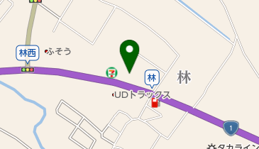 タイヤランド栗東の地図画像