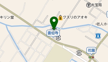 ジェームス栗東店の地図画像