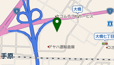 淡海自動車工業(株)の地図画像