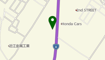 カーコンビニ倶楽部(株)リバティ彦根店の地図画像