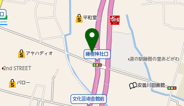 マクドナルド安曇川平和堂店の地図画像