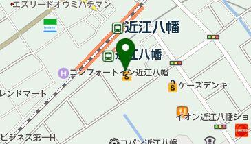 31アイスクリームイオン近江八幡店の地図画像