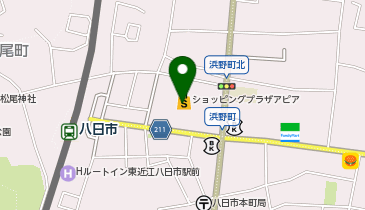 31アイスクリームアル・プラザ八日市店の地図画像