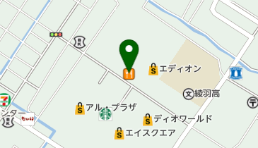 カプリチョーザ草津A・SQUARE店の地図画像