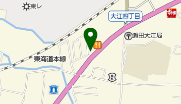 さん天大津瀬田店の地図画像