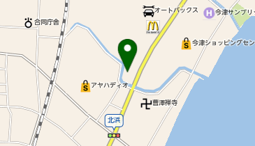 天下一品近江今津店セルフの地図画像